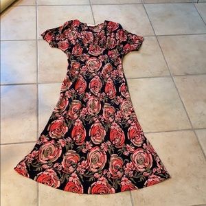 Maxi floral dress